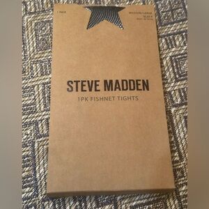 Medium / Large STEVE MADDEN Fashion Tights Fishnet Legwear NWT